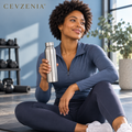 𝑪𝑬𝑽𝒁𝑬𝑵𝑰𝑨™ Narrow Line 20 fl oz Stainless Steel Water Bottle | Slim Bottle with Twist Cap