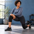 𝑪𝑬𝑽𝒁𝑬𝑵𝑰𝑨™ Flex Line Knit Knee Sleeves | Low-Profile Athletic Knee Covers, Set of 2