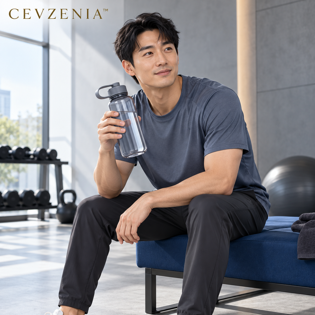 𝑪𝑬𝑽𝒁𝑬𝑵𝑰𝑨™ Studio 28 fl oz Sports Water Bottle | Wide Mouth and Carry Loop