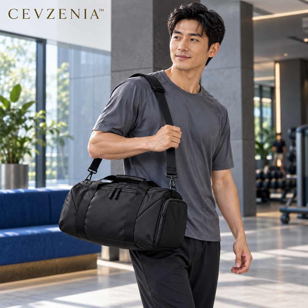 𝑪𝑬𝑽𝒁𝑬𝑵𝑰𝑨™ Form 22L Gym Duffel Bag | Workout Bag with Separate Shoe Compartment