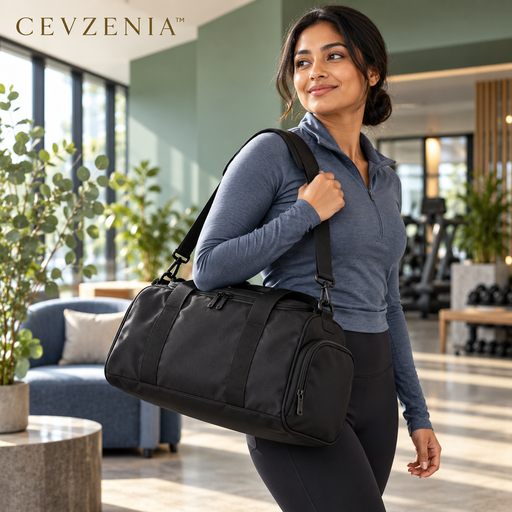 𝑪𝑬𝑽𝒁𝑬𝑵𝑰𝑨™ Form 22L Gym Duffel Bag | Workout Bag with Separate Shoe Compartment