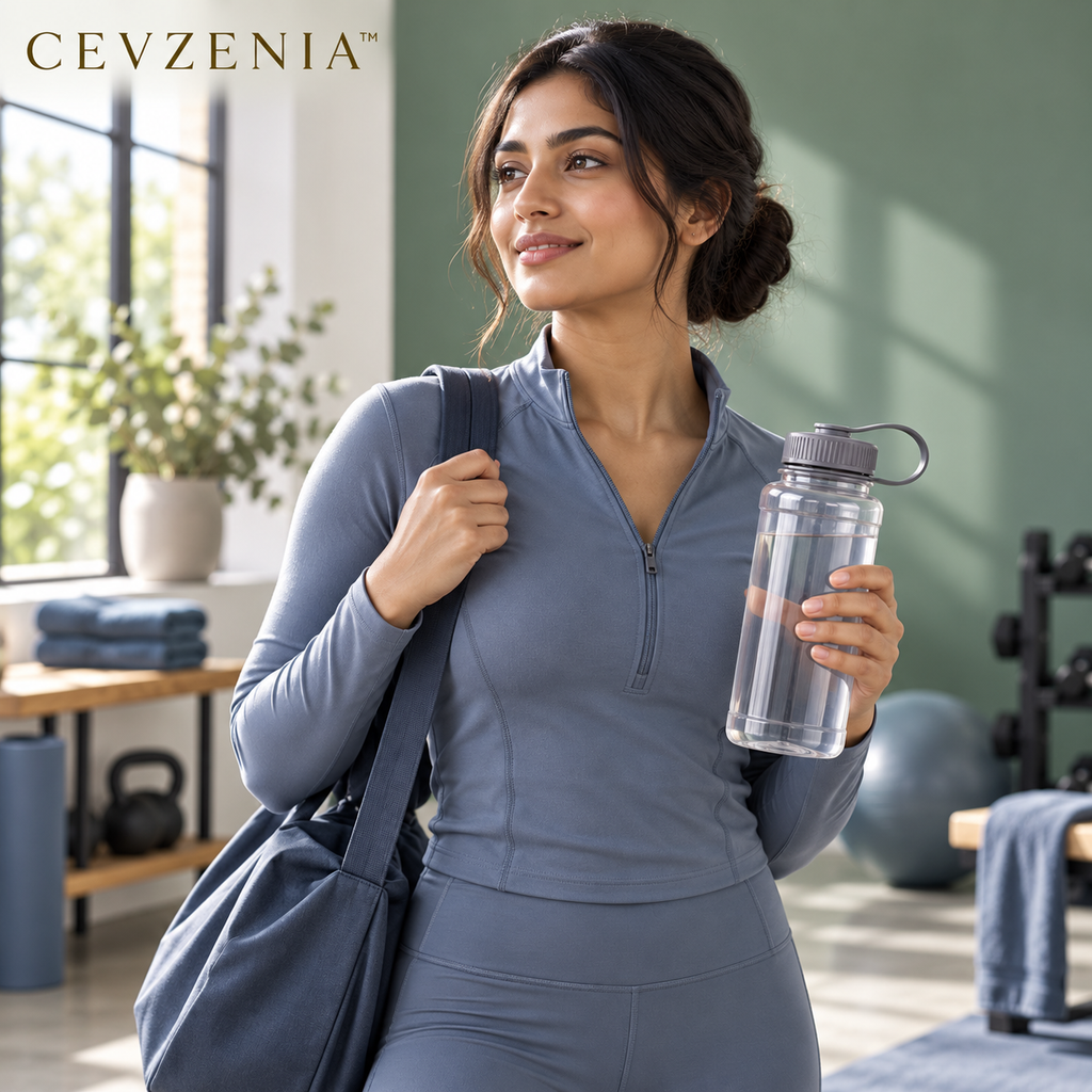 𝑪𝑬𝑽𝒁𝑬𝑵𝑰𝑨™ Studio 28 fl oz Sports Water Bottle | Wide Mouth and Carry Loop